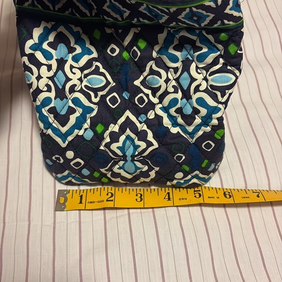 NWOT blue Vera Bradley pleated tote - Picture 11 of 12